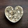 Ashes encased in a resin 'pebble' sized keepsake
