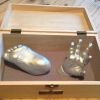 26- silver casts in wooden box